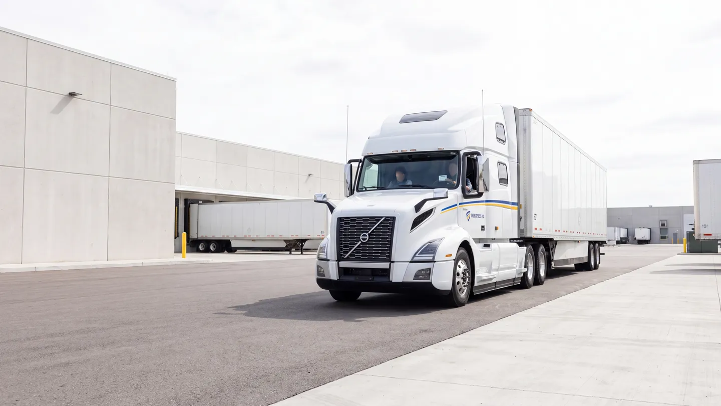 MS Express Inc truck