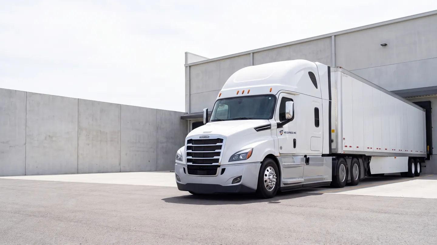 MS Express Inc truck